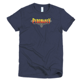 Pyromancy Women's Logo T-Shirt [Navy]